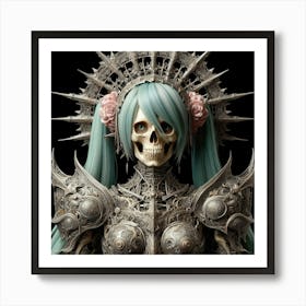 Skeleton 1 Art Print