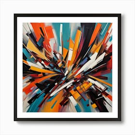 Abstract Painting 17 Art Print