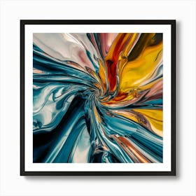 Abstract Abstract Painting 1 Art Print