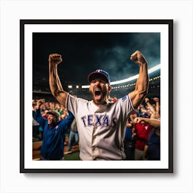 Texas State Champions 2023 Art Print