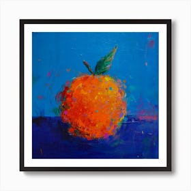 Tangerine 2 Square Art Print