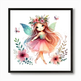Fairy Girl 2 Art Print