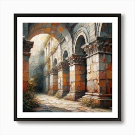 Stone Walled Art Print