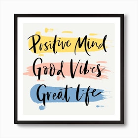 Poster GOOD VIBES GOOD LIFE – FOR YOU
