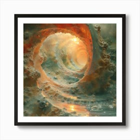 Spiral Galaxy Art Print