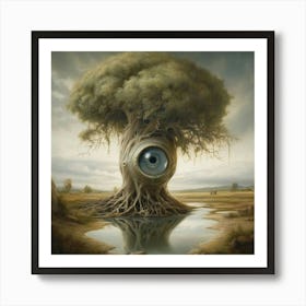 Eye Of The Tree Art Print