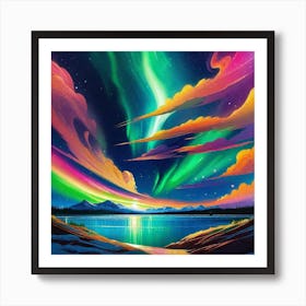 Aurora Borealis 29 Art Print