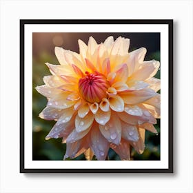 Dahlia Art Print