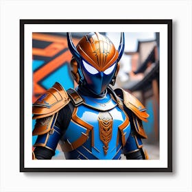 Ninja Warrior 3 Art Print