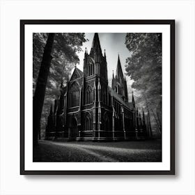 Gothic Church 4 Art Print