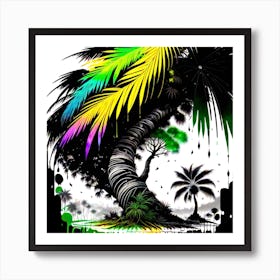 Palm Tree Art Print