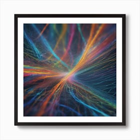 Abstract Fractal Image Art Print