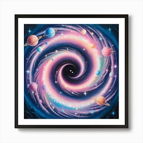 Spiral Galaxy 2 Art Print