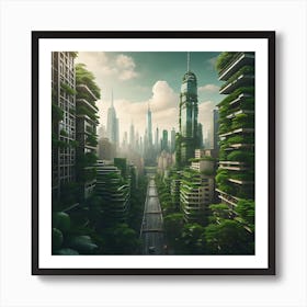 Utopian Disturbance Art Print