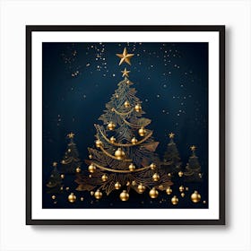 Christmas Tree 18 Art Print