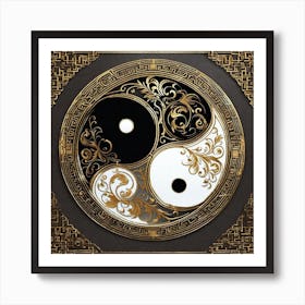 Yin Yang 23 Art Print