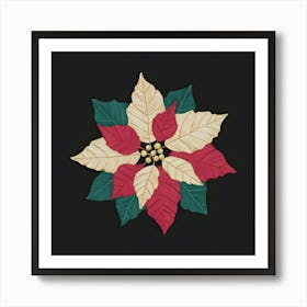 Poinsettia 2 Art Print