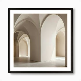 Arches In A Room 1 Art Print