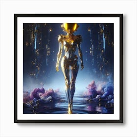 Ethereal Woman 8 Art Print