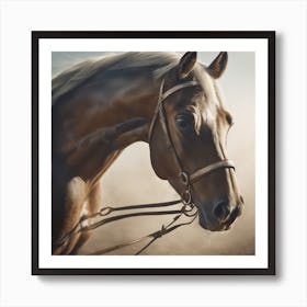 Horse Portrait 2 Art Print