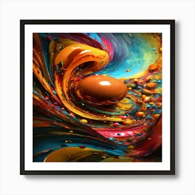 Abstract Painting Art Print