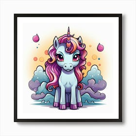 Magic Unicorn Art Print