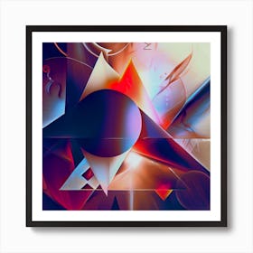 Abstract Hecate Occult Paganism Wiccan 2 Art Print