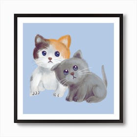 Cute Kittens Art Print