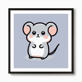 Cute Mouse 10 Art Print