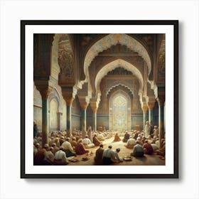 Islamic Prayer 3 Art Print