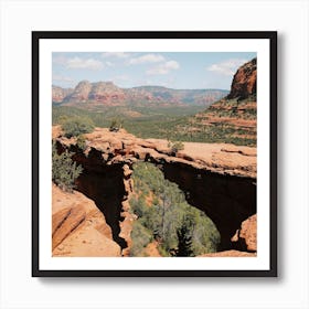 Devils Bridge Sedona Art Print