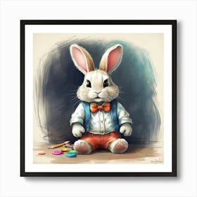 Bunny Art Print