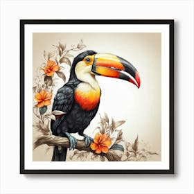 Toucan Art Print