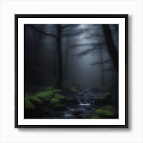 Dark Forest 6 Art Print