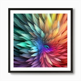 Abstract Painting 5 Art Print