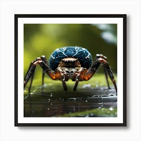 Leonardo Diffusion Xl A Majestic Arachnid Several Times Larger 1 (1) Upscayl 4x Realesrgan X4plus Anime Art Print