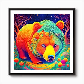 Fairytale Bear Art Print