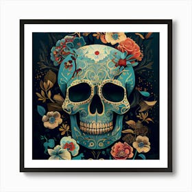 Sugar Skull Art Print