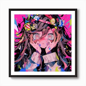 Anime Girl 24 Art Print
