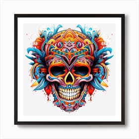 Sugar Skull 2 Art Print