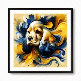 Cocker Spaniel 01 1 Art Print