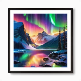 Aurora Borealis 30 Art Print