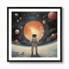 Space 2 Art Print