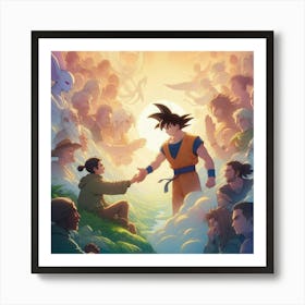 Dragon Ball Z 2 Art Print