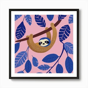 Sloth Art Print