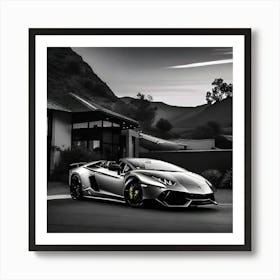Lamborghini 47 Art Print