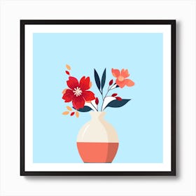 Simply Flowers Art Print