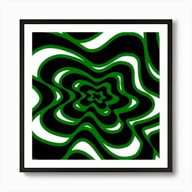 Psychedelic Swirl Art Print