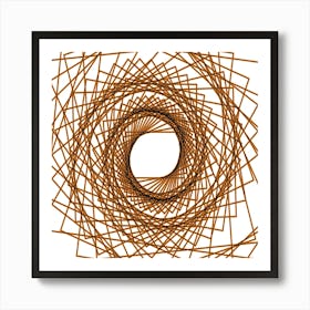 Abstract Spiral 9 Art Print