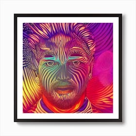 Man With A Beard Art Print